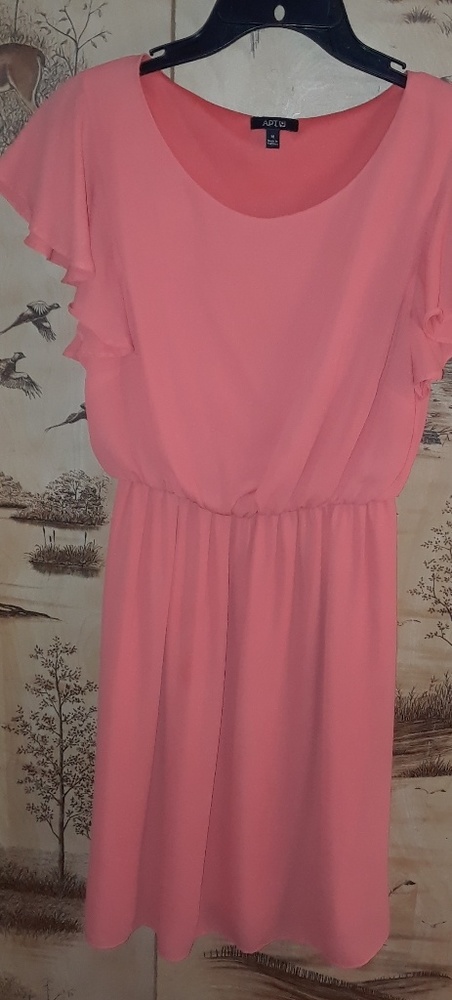Peach Dress